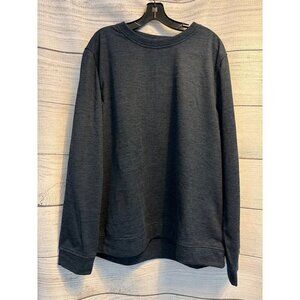 Gerry Mens Navy Long Sleeve Pullover Sweatshirt Size XXL